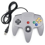 N64 USB Controller,INNEXT Game Gaming Classic Controller Joystick Joypad Gamepad for N64 Video Game Console,Classic Retro N64 Bit USB Wired Controller for Windows PC MAC Linux Raspberry Pi 3 Genesis