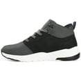 thumbnail image 2 of Vance Mens Hopper Lace-up Knit Sneaker Boot, 2 of 9