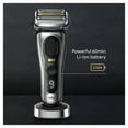 thumbnail image 5 of Braun Series 9 PRO+ Wet & Dry Electric Shaver, Charging Stand, 9517s Galvano Silver, 5 of 10