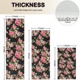 thumbnail image 4 of Pioneer Flower Floral Print Pattern Kitchen Rugs Sets Of 3,Kitchen Runner Rugs Non Skid Washable,Decorative Kitchen Floor Mats for Kitchen,Sink,Laundry,17"x30"+ 17"x47" + 17"x59", 4 of 6