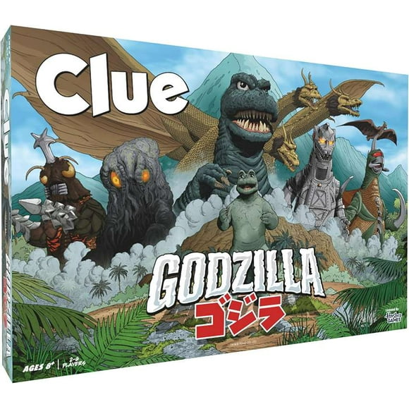 Clue Godzilla Monsters Mystery Edition Board Game