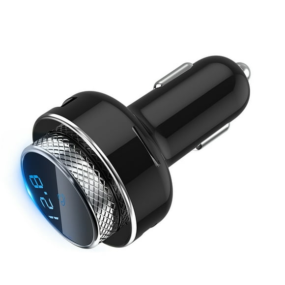 Alloy Car Bluetooth 5.0 FM Transmitter Radio MP3 Wireless Adapter Car Kit USB Charger