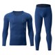 thumbnail image 4 of Ceisia Warm Breathable Mens Slim Fit Solid Color Thermal Underwear Set Gifts, 4 of 8