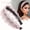C, variant on Elegant Lace Floral Headband for Women - Retro Wide Non-Slip Hair Tie with Grip Teeth for All Hair Types