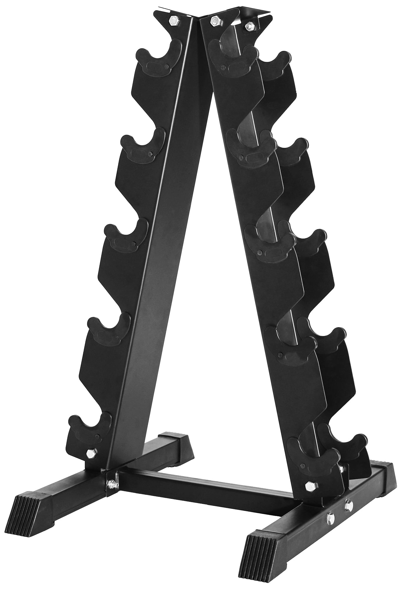 BalanceFrom A Frame Easy-Grab Dumbbell Rack Weight Storage Organizer for Home Gym, 300-Pound Capacity, Holds 10 Dumbbells