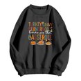 thumbnail image 2 of Fall Sweatshirts For Women Crew Neck Hoodless Sweatshirt Long Sleeve Casual Pullover Top Soft Comfortable Athletic Wear For Everyday, 2 of 4