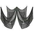 thumbnail image 2 of Beautynvta 2 Pcs Halloween Spooky Cloth, Creepy Spooky Halloween Decoration, 30''x72'' Scary Creepy Gauze for Halloween Party Supplies Stairway Window Table Doorways Decor, 2 of 3