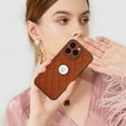 thumbnail image 7 of Unique Logo View Design Luxury PU Leather Lozenge Pattern Phone Case for iPhone 16 Plus Anti-Slip Scratch Resistant Ultra Slim Shockproof Anti-fall Protective Phone Case Cover,Brown, 7 of 7
