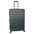 thumbnail image 6 of Protégé Vacationer 28-inch Checked Expandable Hardside Luggage With 360-Spinner Wheels and Divider Pockets, Dark Grey, 6 of 10