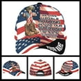 thumbnail image 5 of Lotusprinthandmade Personalized US Eagle Veteran Classic Baseball Cap Multicolor, Veteran Cap, 5 of 7