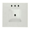 thumbnail image 6 of Canddidliike 30" Freestanding Bathroom Vanity with Sink, Carrara Engineered Marble Vanity Top with Under-mounted Rectangular Ceramic Sink and Solid Wood Frame, Gray, 6 of 13