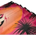 thumbnail image 3 of FREEAMG Flamingo Shower Curtain with Hooks, Waterproof Washable Fabric Shower Curtain for Bathroom Bathtub Decor, 60"x 72", 3 of 6