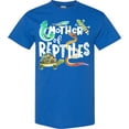 thumbnail image 3 of Inktastic Mother of Reptiles Cute Turtle, Lizards, Snake T-Shirt, 3 of 5