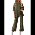 thumbnail image 2 of Traje Informal de Dos Piezas para Mujer, Ideal para Viajes y Vacaciones. Verde M, 2 of 9