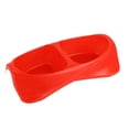 thumbnail image 1 of Comedero Prichos Kimbo Perros y Gatos con División Rojo, 1 of 4