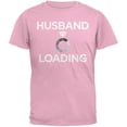 thumbnail image 1 of Husband Loading Pink Adult T-Shirt, 1 of 1