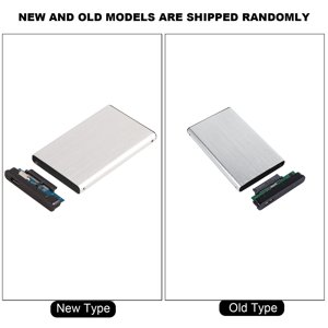 SSD External, 2.5" Hard Drive Enclosure HDD Enclosure,  3.0 Computers XP Laptop Computer PC  98 SE for Macs USB