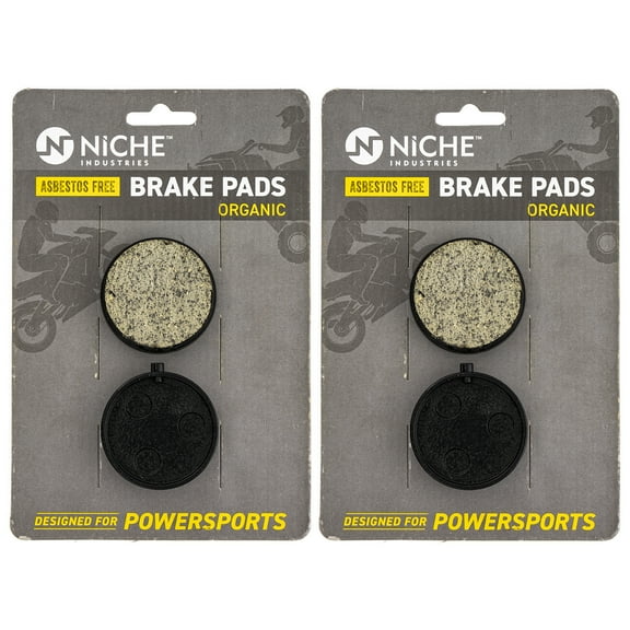Niche Brake Pad Set for Yamaha VK540 Exciter Venture XL Phazer II Organic 2 Pack 519-KPA2684D