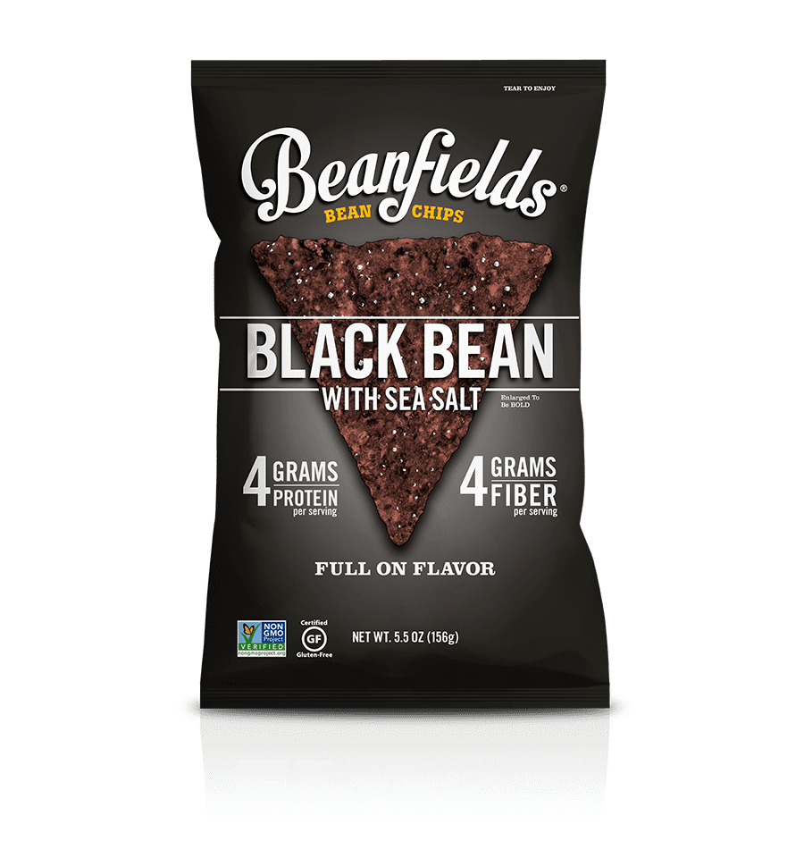 Beanfields Black Bean Chips, 5.5 Ounce (6 Pack)
