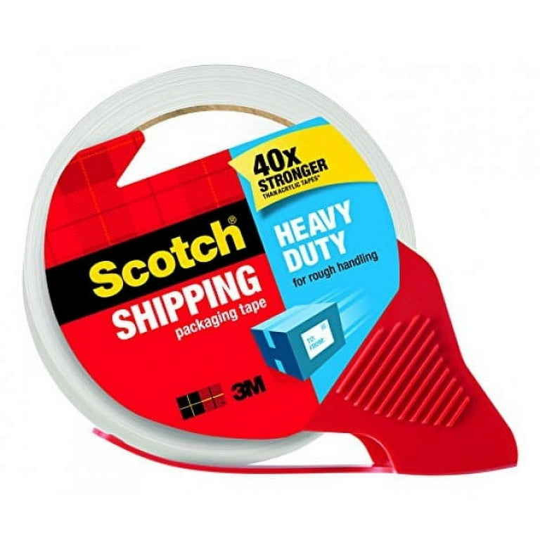 Scotch® Heavy Duty Shipping Packaging Tape, 142L-6-MP, 1.88 in x 27.7 yd, 6  Pack
