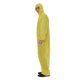 thumbnail image 2 of Men's Cheap Biohazard Costume Halloween with Goggles Yellow Breaking Bad Jumpsuit Carnival Easter Purim Fancy Dress, 2 of 4