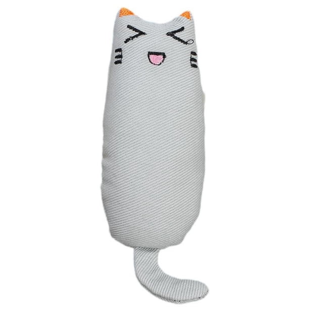 Juguete masticable para gatos Juguetes para gatos Ratos de dibujos animados rellenos Juguete masticable para la dentición de los gatos