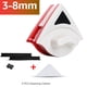 thumbnail image 5 of Limpiaparabrisas de inyección de agua Limpiaparabrisas magnético de doble cara Limpiaparabrisas de vidrio hueco de doble capa Artefacto, 5 of 5
