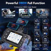 FOXWELL GT21 OBD2 Scanner Car Engine ABS SRS Transmission Diagnostic Tool with 5 Resets, ABS/SAS/EPB/Throttle/Oil Reset, S-mog Test, Check Engine Code Reader, Lifetime Free Update