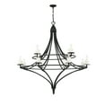 thumbnail image 3 of Director 12-Light Chandelier in Matte Black, 3 of 6