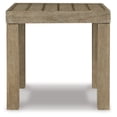 thumbnail image 4 of Signature Design by Ashley Contemporary Silo Point Outdoor End Table, Brown, 4 of 6