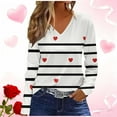 thumbnail image 1 of TaTaai Hoodies Shirts for Women Early Fall Long Sleeve Tops Vintage Graphic Outfits Tops Fashion Pullover Tees Gift, 1 of 5