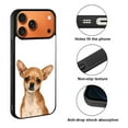 thumbnail image 2 of WIRESTER Shockproof Soft Rubber Cover Case for Apple iPhone 17 Pro Max 6.9" 2025, Fawn Apple Head Chihuahua Dog, 2 of 5