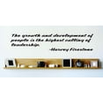 thumbnail image 1 of Living Room Art The Growth And Development Of People Is The Highest Calling Of Leadership. Harvey Firestone 22x22, 1 of 1