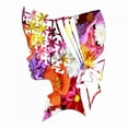 thumbnail image 2 of Lewis, Sheldon 26x26 White Modern Wood Framed Museum Art Print Titled - Floral Fashion 3, 2 of 4