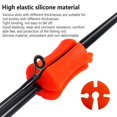 thumbnail image 5 of 4Pcs Silicone Fishing Rod Holder Straps, Portable Fishing Rod Fixed Ball Rubber Fishing Pole Clips Fishing Pole Wrap Equipment Fly Fishing Accessories, 5 of 7