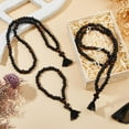 thumbnail image 5 of 3Pcs Christian Orthodox Prayer Rope Wooden Chotki 30/80/100 Knots Anglican Prayer Beads Blessing Prayer Beads with Tassel Religious Gift for Men Women Black, 5 of 9