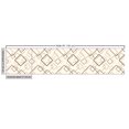 thumbnail image 3 of Ambesonne Abstract Fabric by the Yard, Vintage Square Forms Art, 2 Yards, Ivory Tan and Caramel, 3 of 5