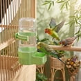 thumbnail image 4 of Bird Waterer Feeder, Automatic Hanging Water Dispenser for Bird Cage, Thickened No-Drip Water Bottle for Parakeets Budgies Cockatiels, Pet Supplies, Pink, 4 of 5