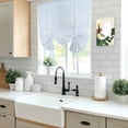 thumbnail image 5 of Blue Dandelion Balloon Curtains for Living Room/French Door, Spring Modern Minimalist Country Flower Tie Up Curtains 63 Inch Length Energy Saving Kitchen Curtains Shades for Windows 42"x63", 5 of 8