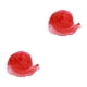 thumbnail image 4 of Jumpingount Bufandas cuadradas Pañuelo de gasa Accesorios de tela Adornos para el cabello Accesorios sedosos De moda para representaciones Rojo 60*60cm 2piezas, 4 of 6