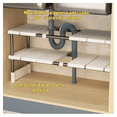 thumbnail image 3 of Retráctil Y Ajustable Organizador Belug De Estante De Cocina Blanco, 3 of 5