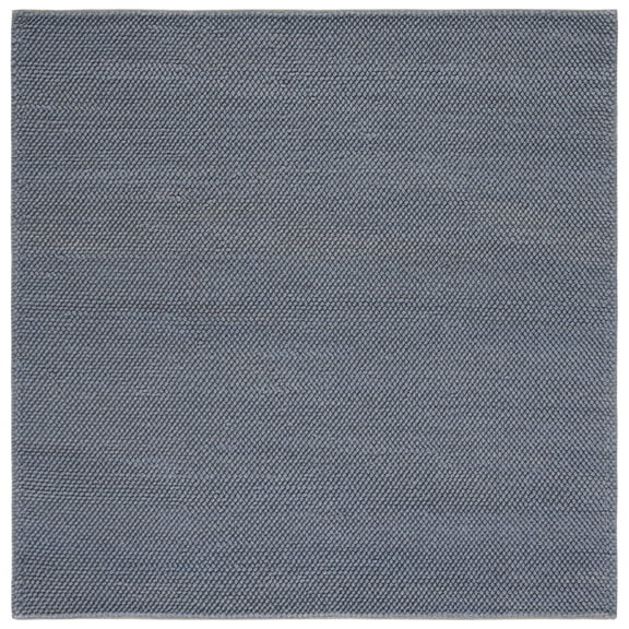 SAFAVIEH Natura Willoughby Distressed Area Rug, Dark Grey, 6' x 6' Square