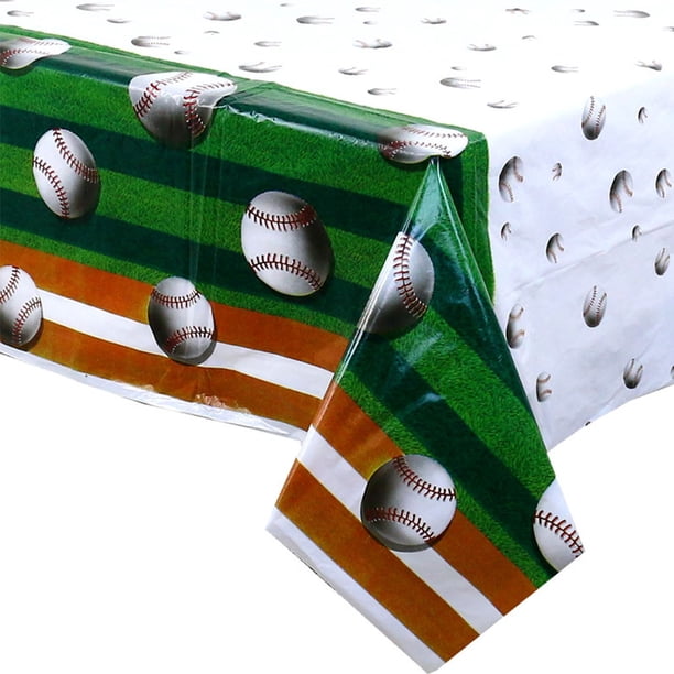 Mantel desechable Toystoory para decoración de fiestas béisbol 137*274cm