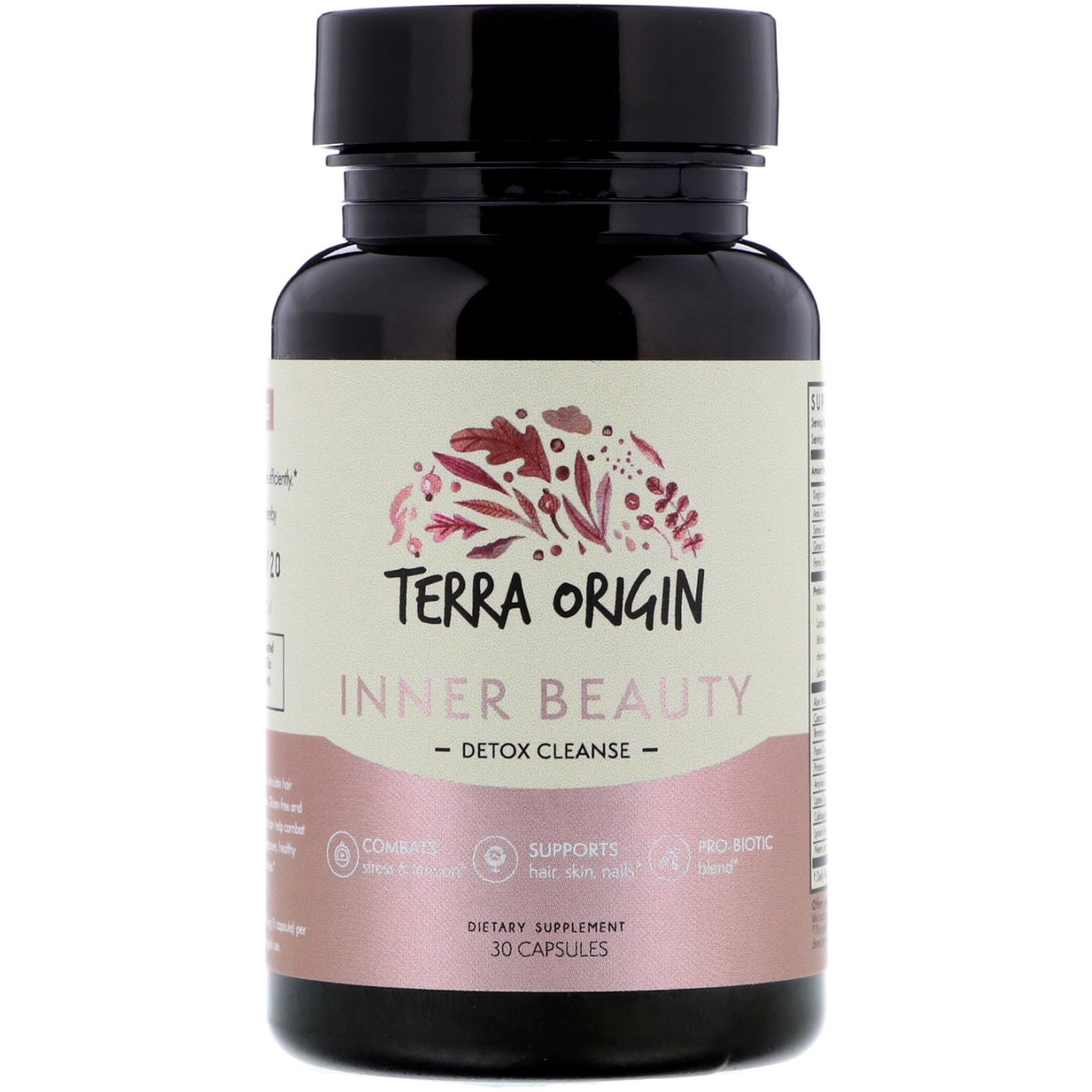 Terra Origin  Inner Beauty  Detox Cleanse  30 Capsules
