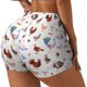 thumbnail image 1 of Fotbe Farm Birds Goose Shorts Sin Costuras – Shorts Deportivos de Cintura Alta para Mujer, Elásticos para Gimnasio, Yoga, Running o Ciclismo-Small, 1 of 8