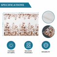 thumbnail image 6 of Brown Red Eucalyptus Leaves Placemats Set of 6, Watercolor Spring Summer Botanical Placemats for Dining Table, Place Mats for Kitchen Tabletop, Waterproof Wipeable Dining Table Mats Set, 6 of 9
