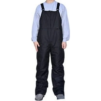 Snow Country Outerwear Men's S-XL Higher Front Skiing Snow Bib Overalls
