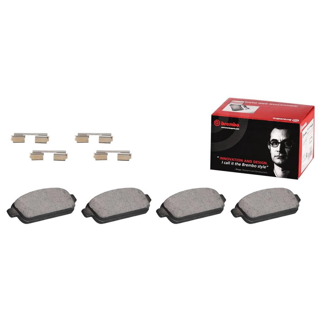 Brembo P59076N Premium NAO Ceramic OE Equivalent Pad