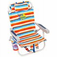 thumbnail image 2 of SET OF 2 | Tommy Bahama Folding Backpack Beach Chair Tropical / Stripes - 2022, 2 of 3