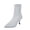Gray Boots, variant on HAPIMO Women Ankle Boots Pointed Toe Heel Rear Zip Knit Stretch Upper Footwear For Evening Dating And Urban Social Gathering Beige 36